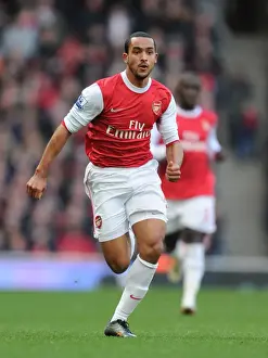 Arsenal V Wigan Athletic 2010-11 Prints: Theo Walcott (Arsenal). Arsenal 3: 0 Wigan Athletic. Barclays Premier League