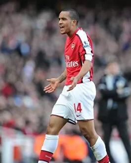 Theo Walcott (Arsenal). Arsenal 3: 1 Burnley, Barclays Premier League, Emirates Stadium
