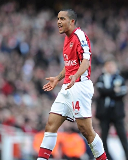 Theo Walcott (Arsenal). Arsenal 3: 1 Burnley, Barclays Premier League, Emirates Stadium