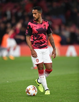 Arsenal V FC Köln 2017-18 Prints: Theo Walcott (Arsenal). Arsenal 3: 1 FC Cologne