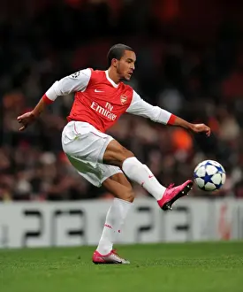 Theo Walcott (Arsenal). Arsenal 3: 1 Partizan Belgrade. UEFA Champions League