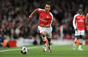 Images Dated 9th March 2010: Theo Walcott (Arsenal). Arsenal 5: 0 FC Porto, UEFA Champions League First Knockout Round