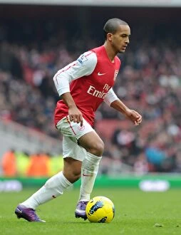 Arsenal v Blackburn Rovers 2011-12 Collection: Theo Walcott (Arsenal). Arsenal 7: 1 Blackburn Rovers. Barclays Premier League