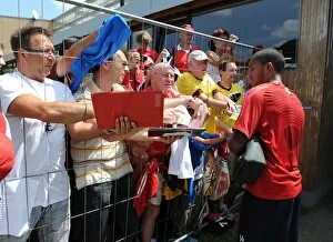 Images Dated 20th July 2010: Theo Walcott (Arsenal). Arsenal Training Camp, Bad Waltersdorf, Austria, 20 / 7 / 2010