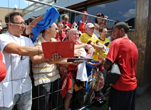 Images Dated 20th July 2010: Theo Walcott (Arsenal). Arsenal Training Camp, Bad Waltersdorf, Austria, 20 / 7 / 2010