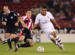 Theo Walcott (Arsenal) Chris Morgan (Sheff)