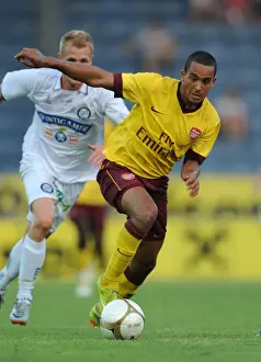 Theo Walcott (Arsenal) Domonic Purcher (Sturm Graz). Sturm Graz 0: 4 Arsenal