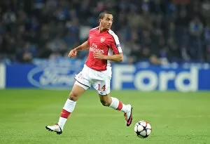 Images Dated 17th February 2010: Theo Walcott (Arsenal). FC Porto 2: 1 Arsenal, UEFA Champions League, First Knock-out Round