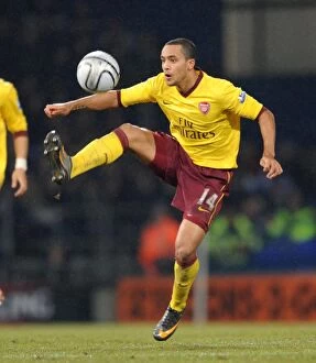 Ipswich Town v Arsenal Carling Cup 2010-11 Collection: Theo Walcott (Arsenal). Ipswich Town 1: 0 Arsenal. Carling Cup Semi Final 1st Leg