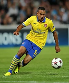 Images Dated 18th September 2013: Theo Walcott (Arsenal). Olympic Marseille 1: 2 Arsenal. UEFA Champions League. Group F