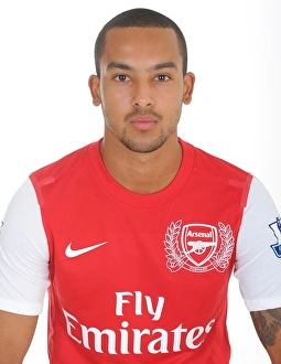 Theo Walcott at Arsenal Photocall, Emirates Stadium, 2011