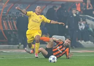 Matches 2010-11 Collection: Shakhtar Donetsk v Arsenal 2010-11 Collection
