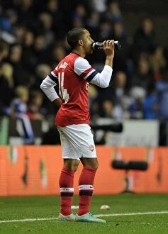 Theo Walcott (Arsenal). Reading 5:7 Arsenal. Capital One Cup. Round 4. The Madejski Stadium