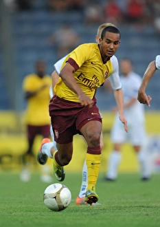 Images Dated 21st July 2010: Theo Walcott (Arsenal). Sturm Graz 0: 4 Arsenal, Graz, Austria, 21 / 7 / 2010