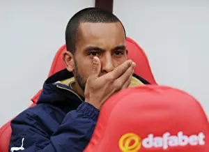 Sunderland V Arsenal 2015-16 Prints: Theo Walcott: Arsenal Sub Ready for Sunderland Showdown (Premier League 2015-16)