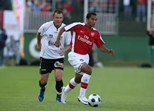 Theo Walcott (Arsenal) Zoltan Csontos (Szombathely)