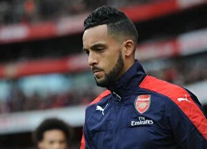 Images Dated 2nd April 2017: Theo Walcott: Arsenal's Ready-to-Go Weapon Against Manchester City (April 2017)
