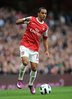 Arsenal V Blackburn Rovers 2010 - 2011 Prints: Theo Walcott at Emirates Stadium: Arsenal vs