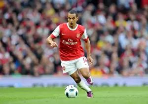 Arsenal V Blackburn Rovers 2010 - 2011 Prints: Theo Walcott at Emirates Stadium: Arsenal vs Blackburn Rovers, Scoreless Draw (2011)