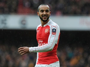 Arsenal V Hull City - FA Cup 2015-16 Prints: Theo Walcott in FA Cup Action: Arsenal vs Hull City