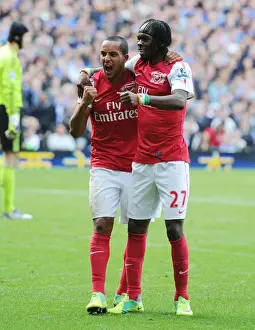 Theo Walcott and Gervinho's Goal Celebration: Chelsea vs. Arsenal (2011-12)