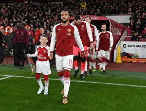 Theo Walcott Leads Arsenal Out against West Ham United in Carabao Cup Quarterfinal