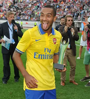 Arsenal V Manchester City Pre Season 2013-14 Prints: Theo Walcott Named Man of the Match as Arsenal Top Manchester City in Pre-Season Friendly