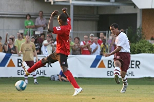 Arsenal V Genclerbirligi Prints: Theo Walcott scores the 2nd Arsenal goal