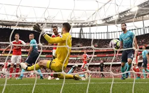 Arsenal V Swansea City 2016-17 Prints: Theo Walcott Scores Arsenal's Second Goal vs Swansea City (2016-17)