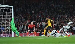 Images Dated 28th September 2016: Theo Walcott Scores: Arsenal's Victory Over FC Basel in the 2016-17 UEFA Champions League