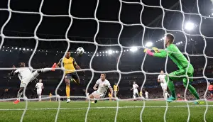 Arsenal V FC Basel 2016-17 Prints: Theo Walcott Scores First Arsenal Goal Against FC Basel in UEFA Champions League (2016-17)