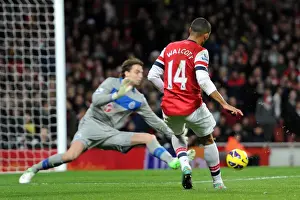 Theo Walcott Scores First Goal: Arsenal vs Newcastle United, Premier League 2012-13