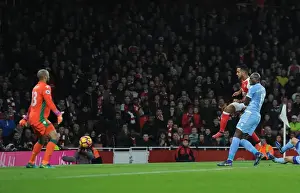 Theo Walcott Scores First Goal: Arsenal vs Stoke City, Premier League 2016-17