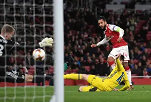 Theo Walcott Scores Against Mirko Ivanic: Arsenal FC vs BATE Borisov, UEFA Europa League 2017