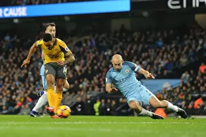 Theo Walcott Scores Past Zabaleta: Manchester City vs. Arsenal, Premier League 2016-17