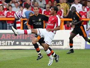 Barnet V Arsenal 2008-09 Prints: Theo Walcott Shines in Arsenal's 2-1 Pre-Season Victory over Barnet