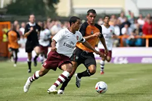 Theo Walcott Shines: Arsenal's Dominance Over Barnet in 2007 Pre-Season Friendly