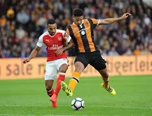 Theo Walcott vs. Curtis Davies: A Footballing Battle in the Hull City vs. Arsenal Premier League Clash (September 2016)
