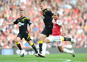 Theo Walcott vs. David Wheater: Red Card Drama at Arsenal vs. Bolton Wanderers (2011-12)