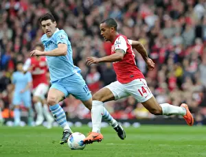 Theo Walcott vs. Gareth Barry: Battle at Emirates Stadium (Arsenal v Manchester City, 2011-12)