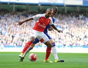 Theo Walcott vs. Gary Cahill: A Premier League Battle at the Heart of Chelsea vs. Arsenal (2015-16)