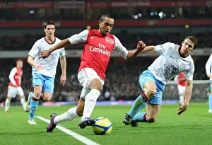 Theo Walcott vs. Stephen Warnock: A Battle in the FA Cup Fourth Round between Arsenal and Aston Villa