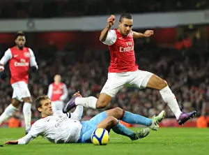 Theo Walcott vs Stiliyan Petrov: A FA Cup Battle at Arsenal's Emirates Stadium