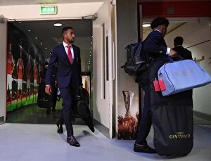 Arsenal v FC Köln 2017-18 Collection: Theo Walcott's Arrival at Emirates Stadium: Arsenal FC vs. 1. FC Koeln, UEFA Europa League (2017)