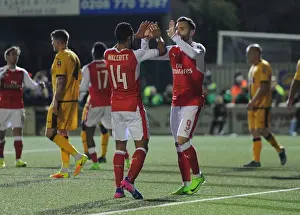 Sutton United V Arsenal 2016-17 Prints: Theo Walcott's Brace: Arsenal's Emirates FA Cup Fifth Round Victory over Sutton United
