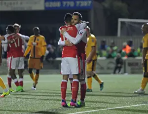 Sutton United V Arsenal 2016-17 Prints: Theo Walcott's Brace: Arsenal's Emirates FA Cup Victory over Sutton United