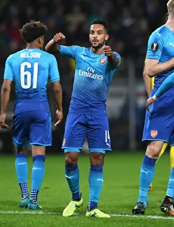 FC BATE Borisov V Arsenal 2017-18 Prints: Theo Walcott's Brace: Arsenal's Europa League Victory over BATE Borisov