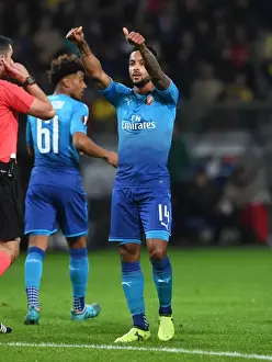 FC BATE Borisov V Arsenal 2017-18 Prints: Theo Walcott's Brace: Arsenal's Europa League Victory over BATE Borisov