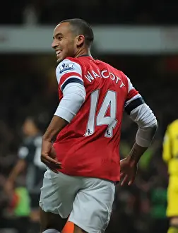Arsenal V Liverpool 2012-13 Prints: Theo Walcott's Brace: Arsenal's Triumph over Liverpool (2012-13)