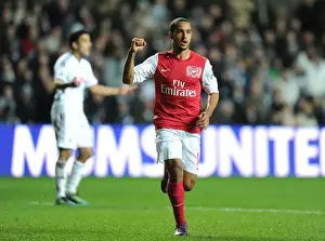 Swansea City V Arsenal 2011-12 Prints: Theo Walcott's Brace: Arsenal's Triumph over Swansea City (2011-12)